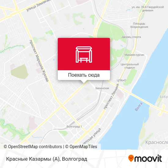 Карта Красные Казармы (А)