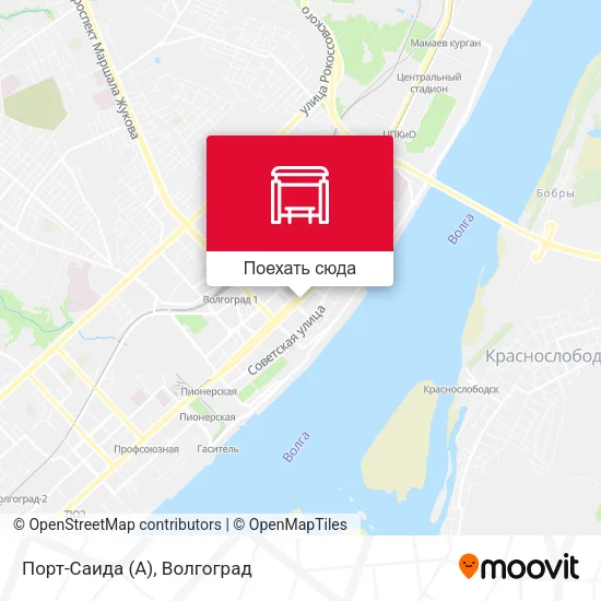 Карта Порт-Саида (А)
