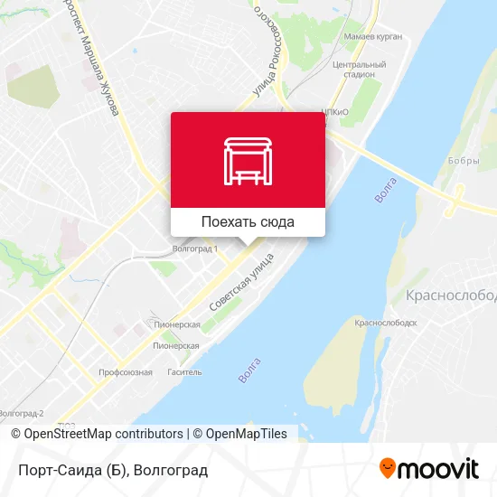 Карта Порт-Саида (Б)