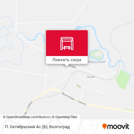 Карта П. Октябрьский Ас (Б)