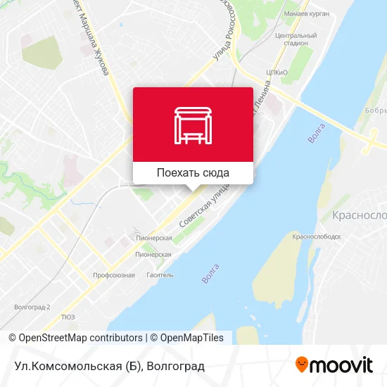 Карта Ул.Комсомольская (Б)