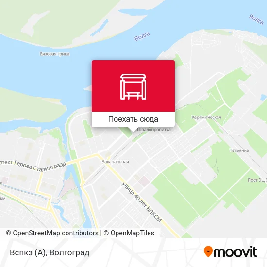 Карта Вспкз (А)