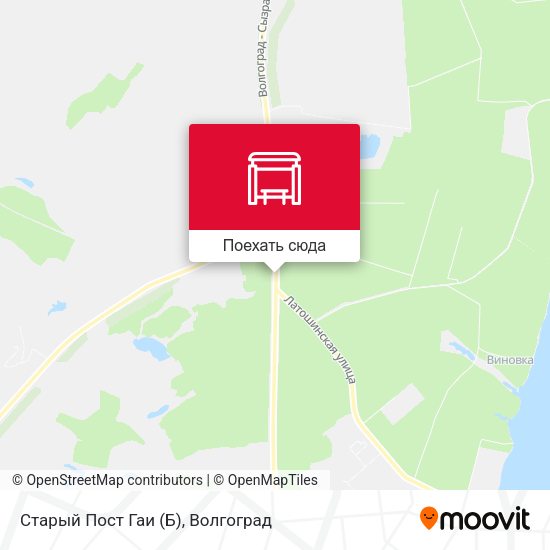 Карта Старый Пост Гаи (Б)