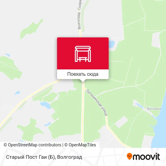 Карта Старый Пост Гаи (Б)