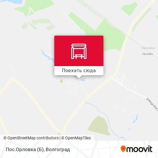 Карта Пос.Орловка (Б)