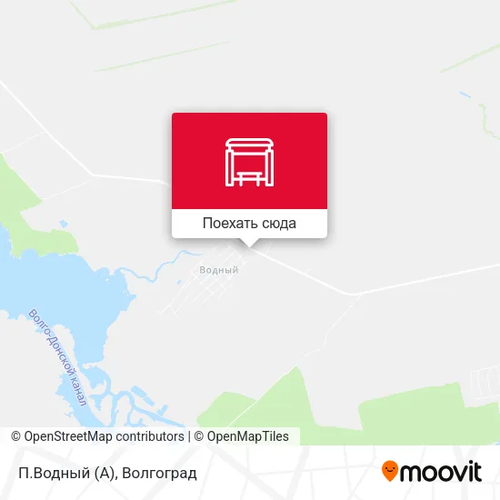 Карта П.Водный (А)