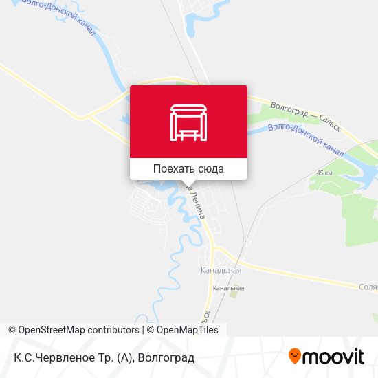 Карта К.С.Червленое Тр. (А)