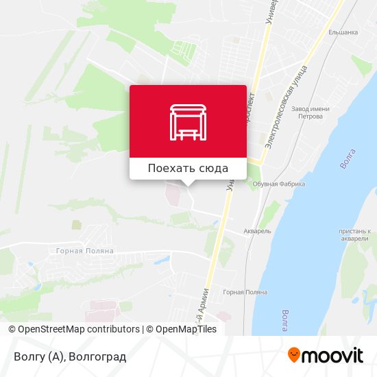 Карта Волгу (А)