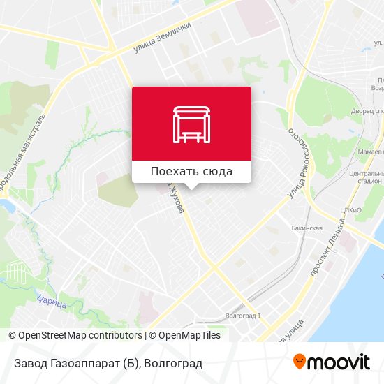 Карта Завод Газоаппарат (Б)