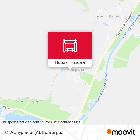 Карта Ст.Чапурники (А)