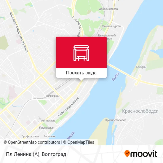 Карта Пл.Ленина (А)