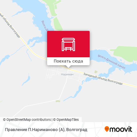 Карта Правление П.Нариманово (А)