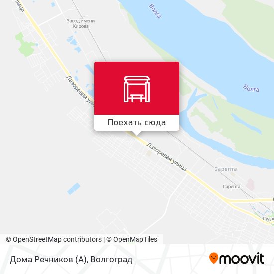 Карта Дома Речников (А)