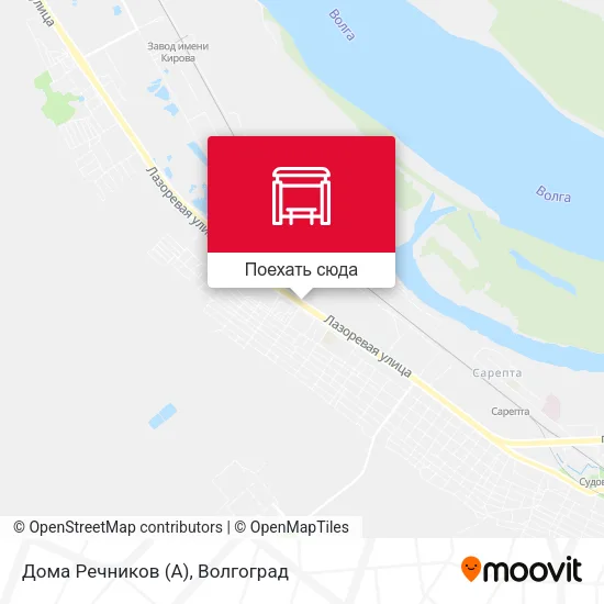 Карта Дома Речников (А)