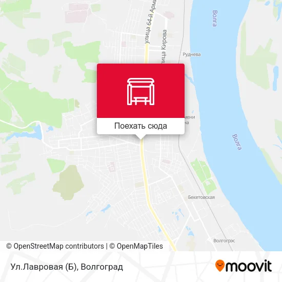 Карта Ул.Лавровая (Б)