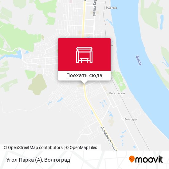 Карта Угол Парка (А)
