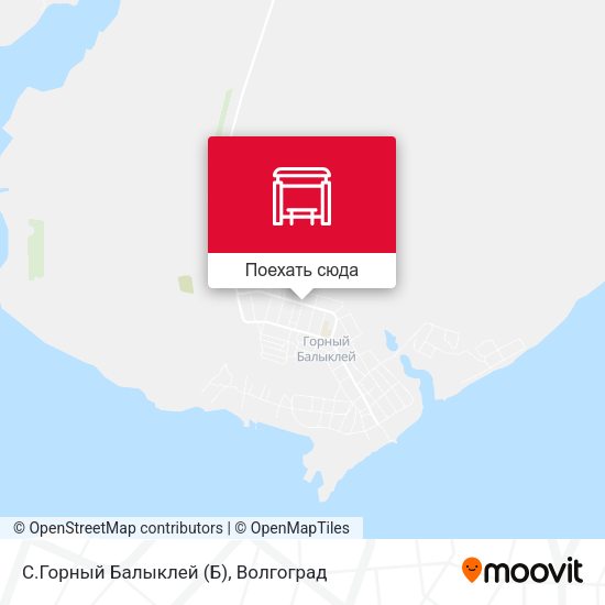 Карта С.Горный Балыклей