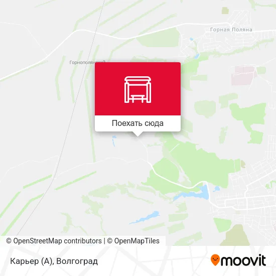 Карта Карьер (А)