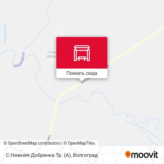 Карта С.Нижняя Добринка Тр. (А)