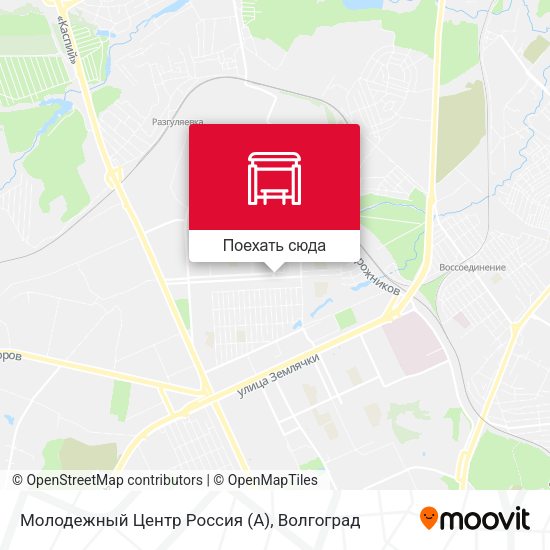 Карта Молодежный Центр Россия (А)