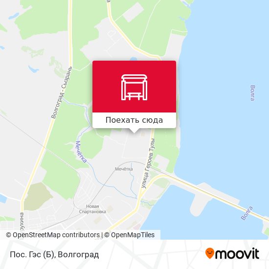 Карта Пос. Гэс (Б)