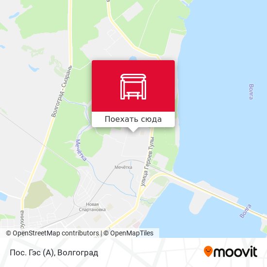 Карта Пос. Гэс (А)