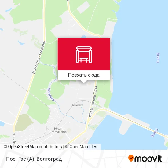 Карта Пос. Гэс (А)