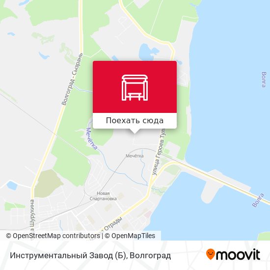 Карта Инструментальный Завод (Б)