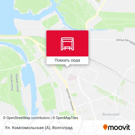 Карта Ул. Комсомольская (А)