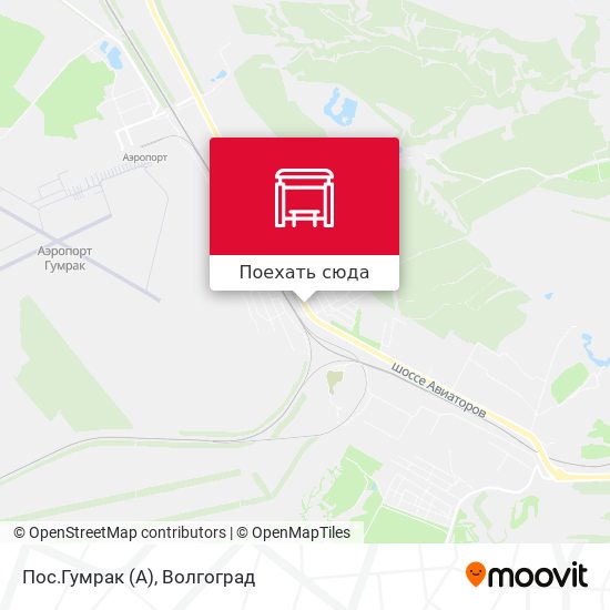 Карта Пос.Гумрак (А)