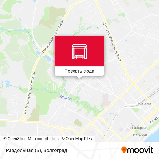 Карта Раздольная (Б)