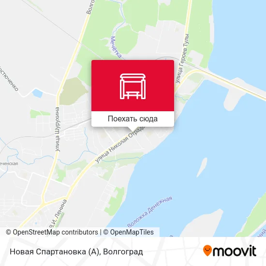 Карта Новая Спартановка (А)
