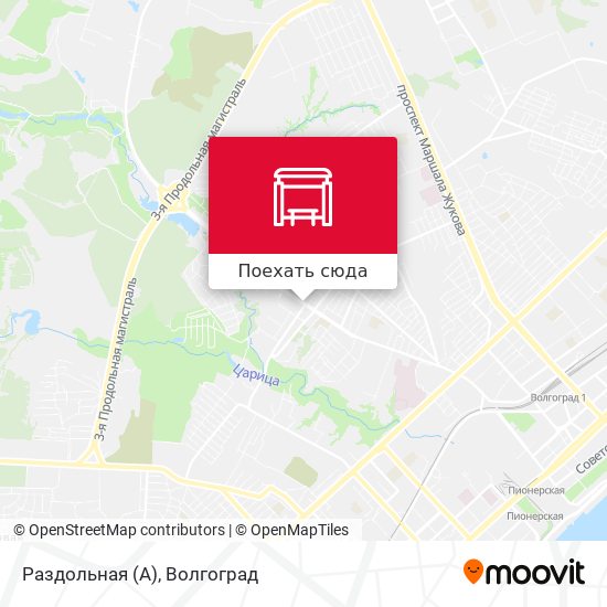 Карта Раздольная (А)