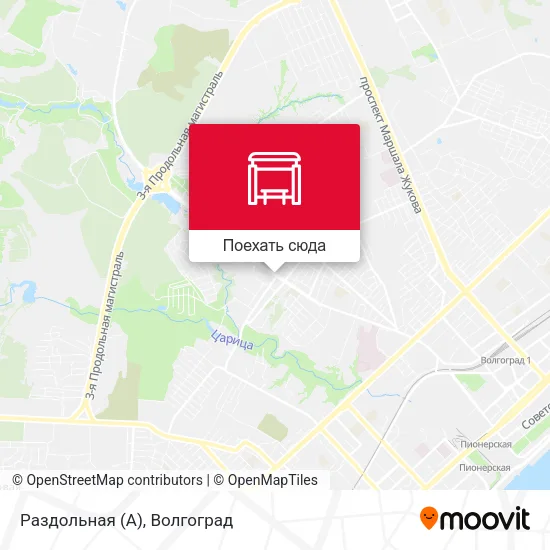 Карта Раздольная (А)