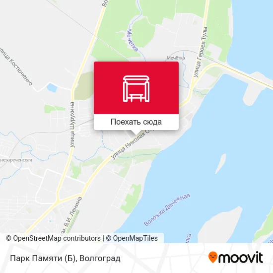 Карта Парк Памяти (Б)