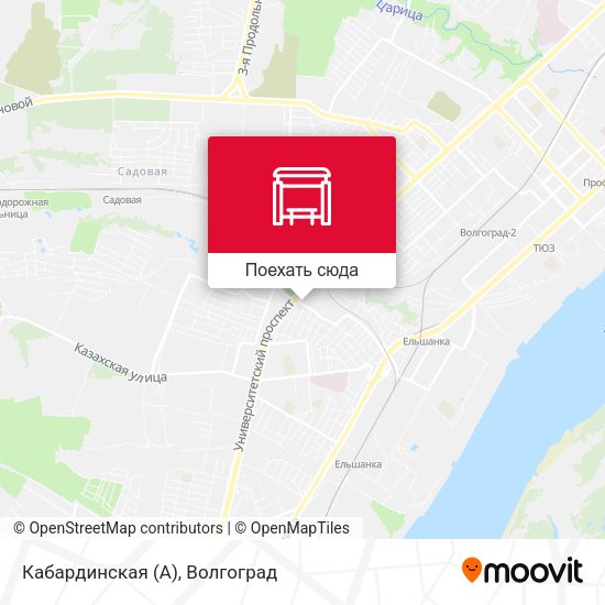 Карта Кабардинская (А)