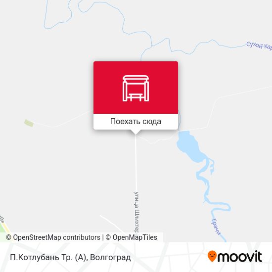 Карта П.Котлубань Тр. (А)