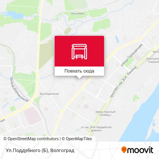 Карта Ул.Поддубного (Б)