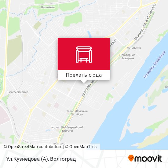 Карта Ул.Кузнецова (А)
