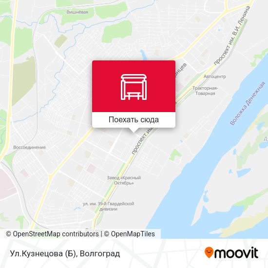 Карта Ул.Кузнецова (Б)