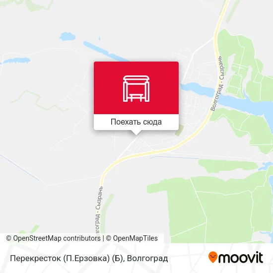 Карта Перекресток (П.Ерзовка) (Б)