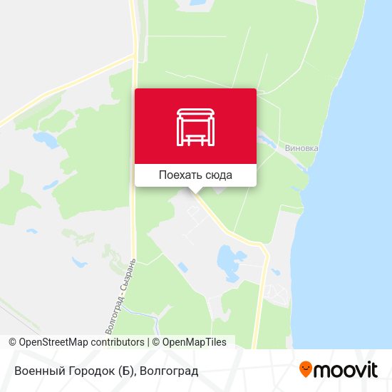 Карта Военный Городок (Б)