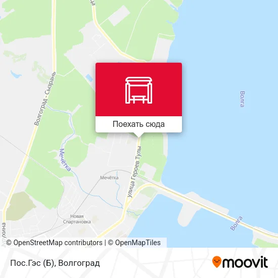 Карта Пос.Гэс (Б)