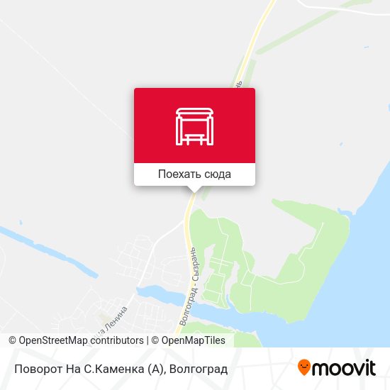 Карта Поворот На С.Каменка (А)