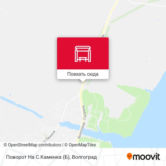 Карта Поворот На С.Каменка (Б)