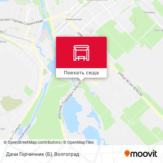Карта Дачи Горчичник (Б)