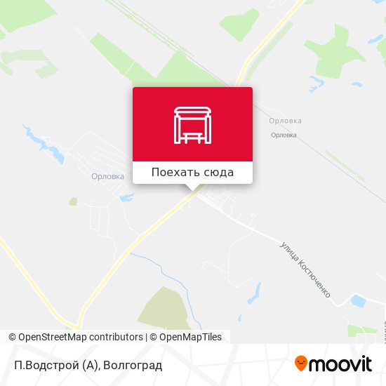 Карта П.Водстрой (А)