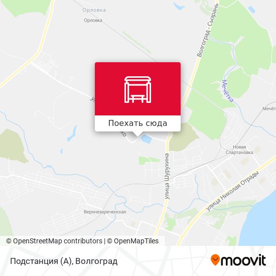 Карта Подстанция (А)