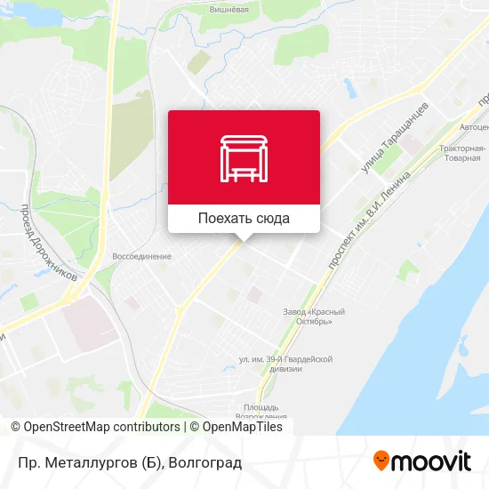 Карта Пр. Металлургов (Б)