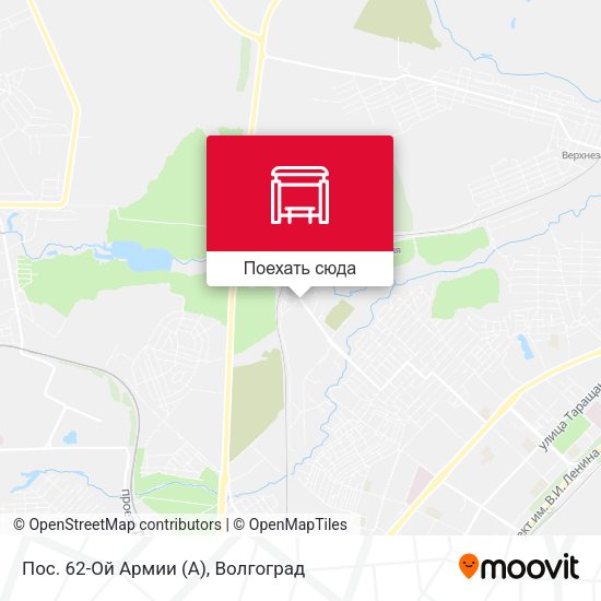 Карта Пос. 62-Ой Армии